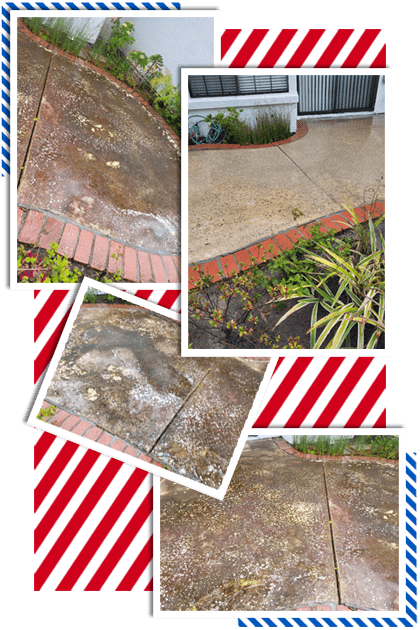 patio-cleaning-collage